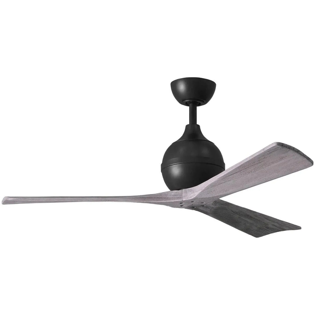 Matthews Fan Company - Irene 3 Ceiling Fan - IR3-BK-BW-52 | Montreal Lighting & Hardware