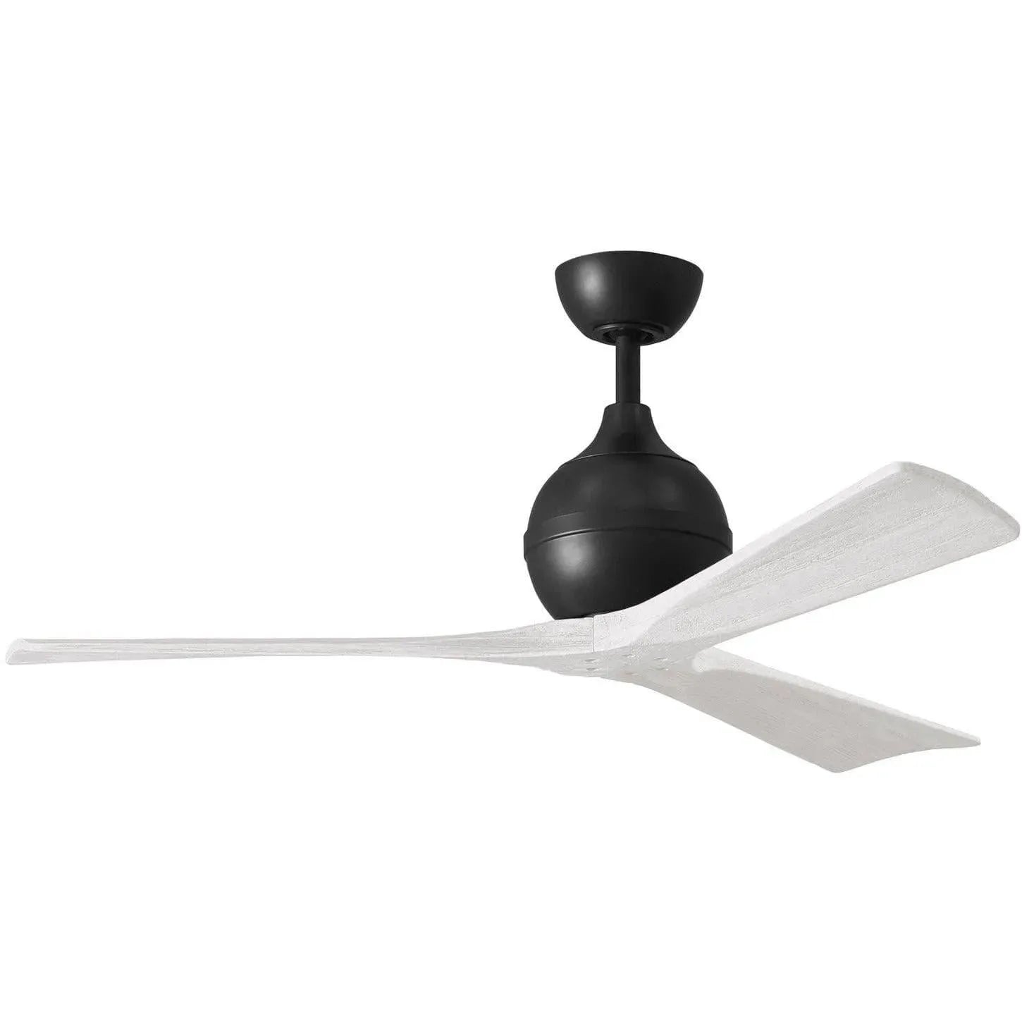 Matthews Fan Company - Irene 3 Ceiling Fan - IR3-BK-MWH-52 | Montreal Lighting & Hardware