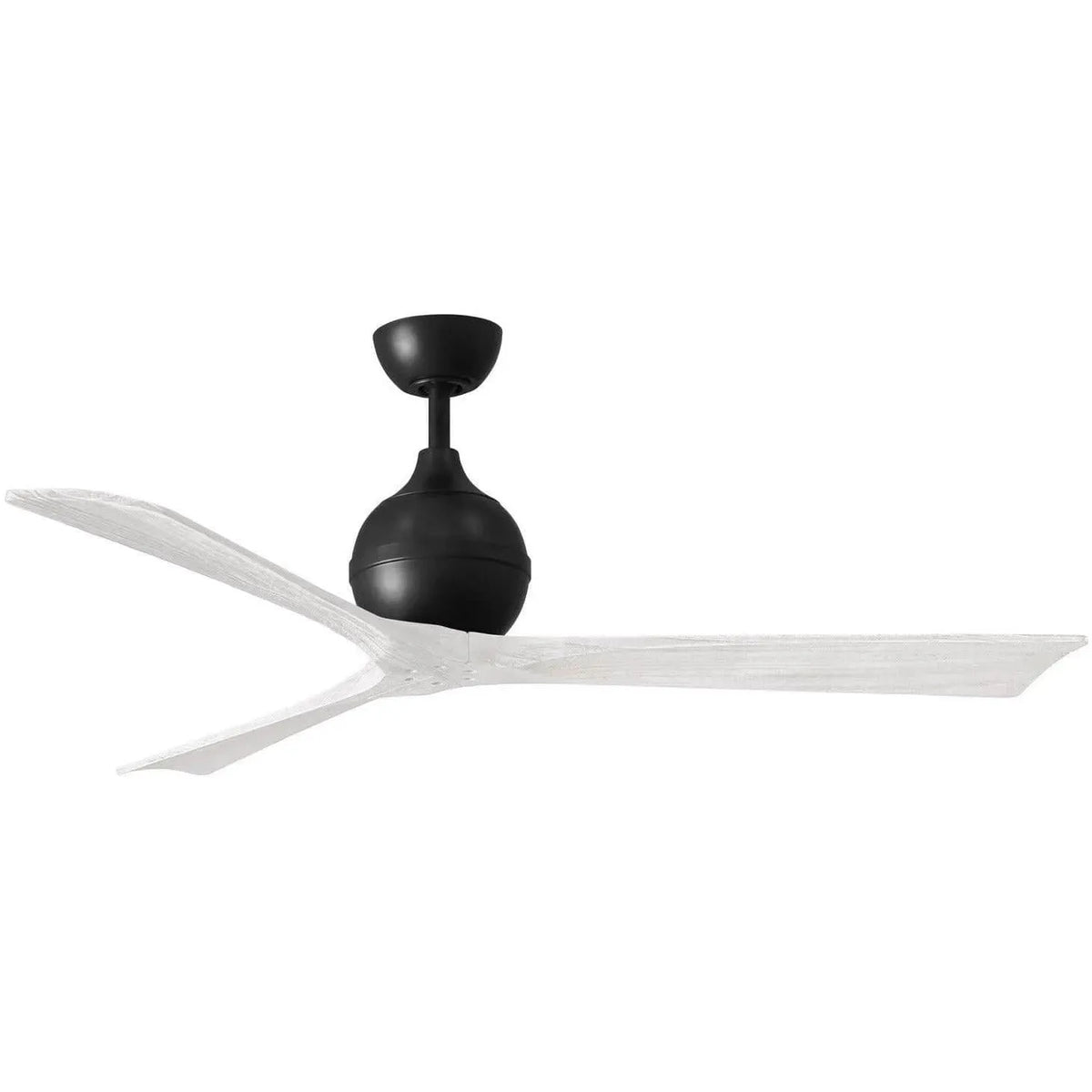 Matthews Fan Company - Irene 3 Ceiling Fan - IR3-BK-MWH-60 | Montreal Lighting & Hardware
