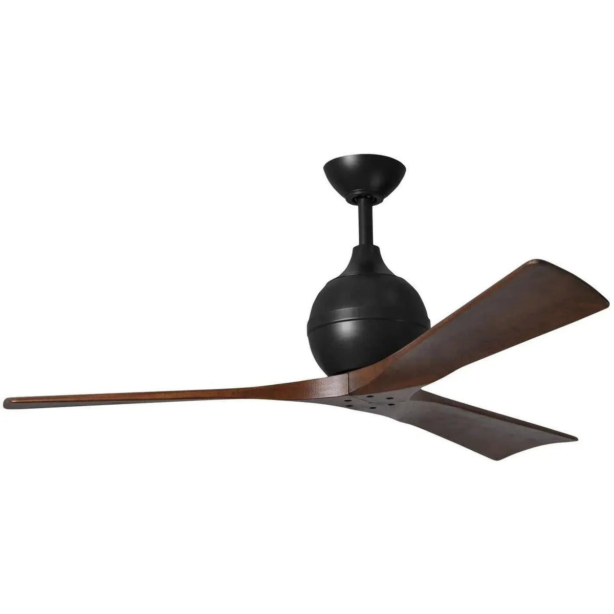 Matthews Fan Company - Irene 3 Ceiling Fan - IR3-BK-WA-52 | Montreal Lighting & Hardware