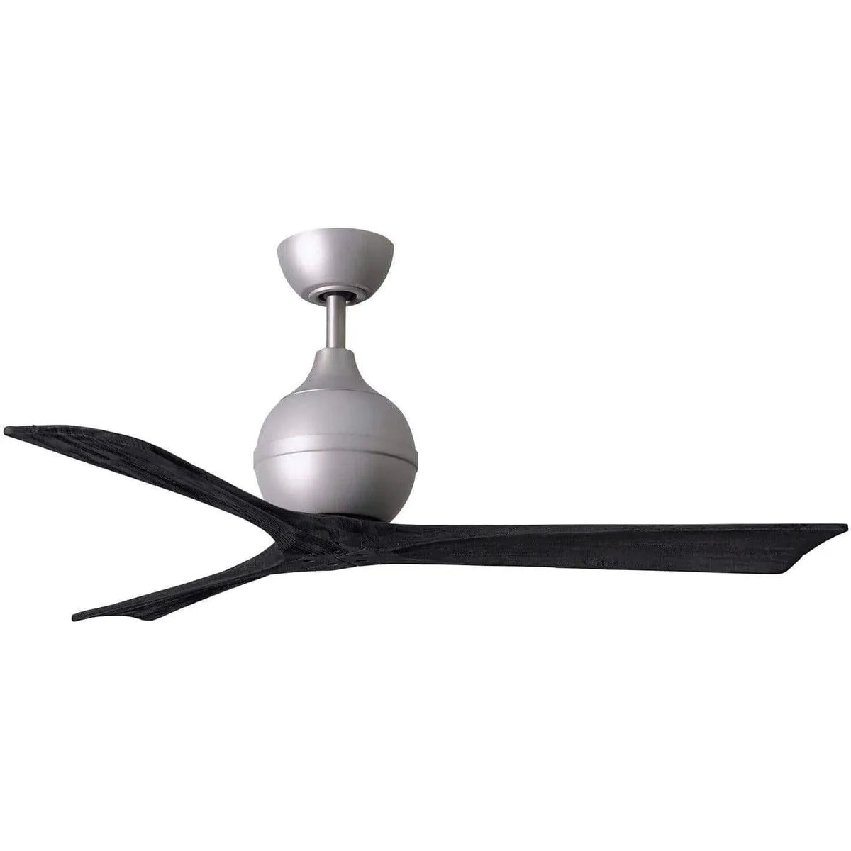 Matthews Fan Company - Irene 3 Ceiling Fan - IR3-BN-BK-52 | Montreal Lighting & Hardware