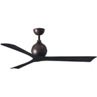 Matthews Fan Company - Irene 3 Ceiling Fan - IR3-TB-BK-60 | Montreal Lighting & Hardware