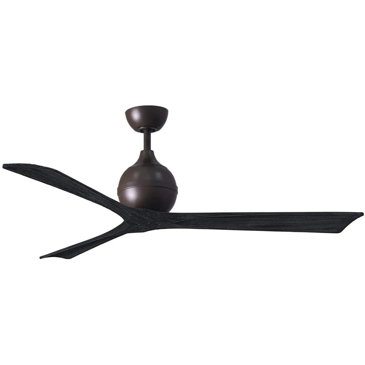 Matthews Fan Company - Irene 3 Ceiling Fan - IR3-TB-BK-60 | Montreal Lighting & Hardware