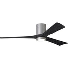 Matthews Fan Company - Irene 3 Hugger Ceiling Fan with Light Kit - IR3HLK-BN-BK-60 | Montreal Lighting & Hardware
