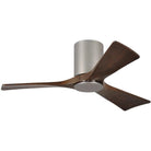 Matthews Fan Company - Irene 3 Hugger Ceiling Fan with Light Kit - IR3HLK-BN-WA-42 | Montreal Lighting & Hardware