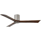 Matthews Fan Company - Irene 3 Hugger Ceiling Fan with Light Kit - IR3HLK-BN-WA-60 | Montreal Lighting & Hardware
