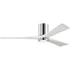 Matthews Fan Company - Irene 3 Hugger Ceiling Fan with Light Kit - IR3HLK-CR-MWH-60 | Montreal Lighting & Hardware