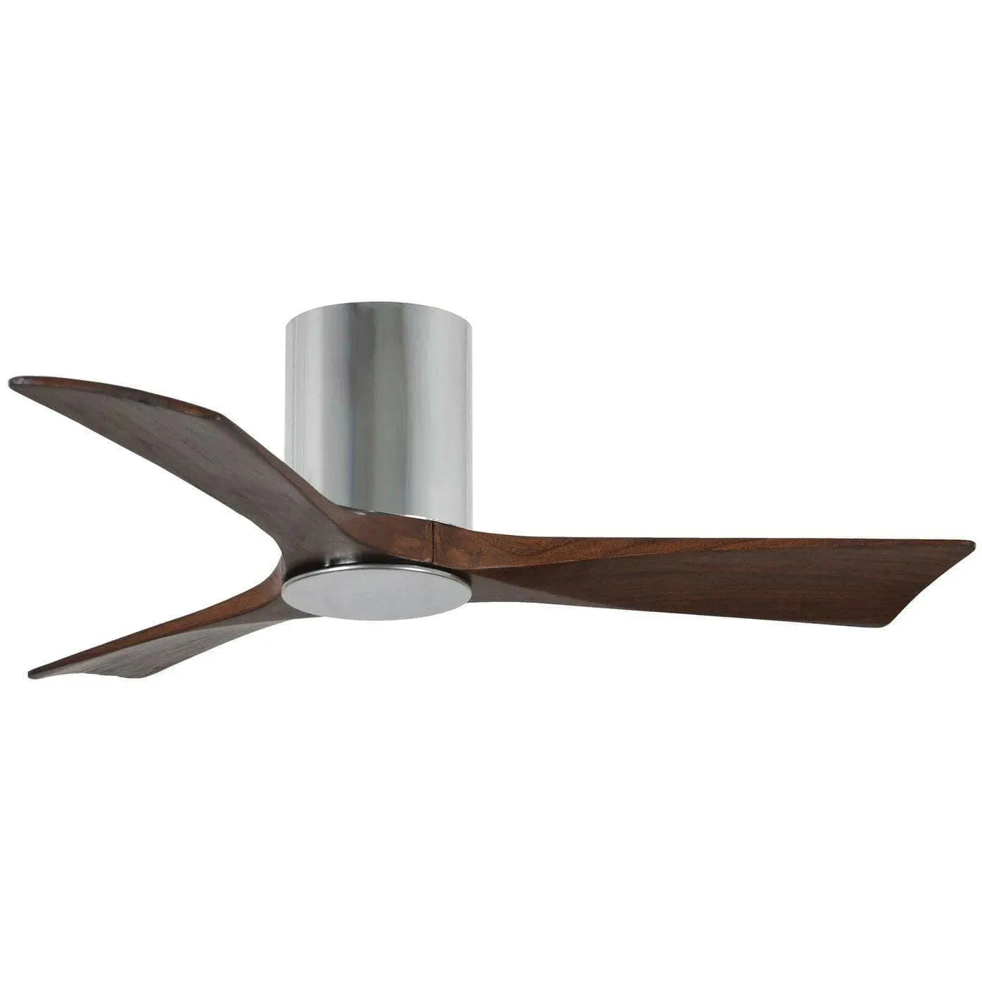 Matthews Fan Company - Irene 3 Hugger Ceiling Fan with Light Kit - IR3HLK-CR-WA-42 | Montreal Lighting & Hardware