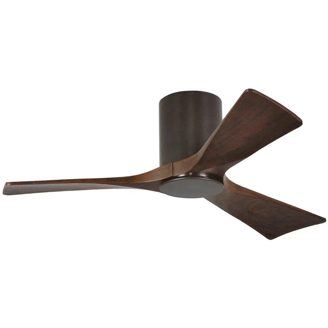 Matthews Fan Company - Irene 3 Hugger Ceiling Fan with Light Kit - IR3HLK-TB-WA-42 | Montreal Lighting & Hardware