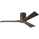 Matthews Fan Company - Irene 3 Hugger Ceiling Fan with Light Kit - IR3HLK-TB-WA-52 | Montreal Lighting & Hardware