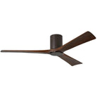 Matthews Fan Company - Irene 3 Hugger Ceiling Fan with Light Kit - IR3HLK-TB-WA-60 | Montreal Lighting & Hardware