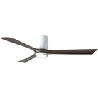 Matthews Fan Company - Irene 3 Hugger Ceiling Fan with Light Kit - IR3HLK-WH-WA-60 | Montreal Lighting & Hardware