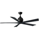 Matthews Fan Company - Irene 5 Ceiling Fan - IR5-BK-BK-60 | Montreal Lighting & Hardware