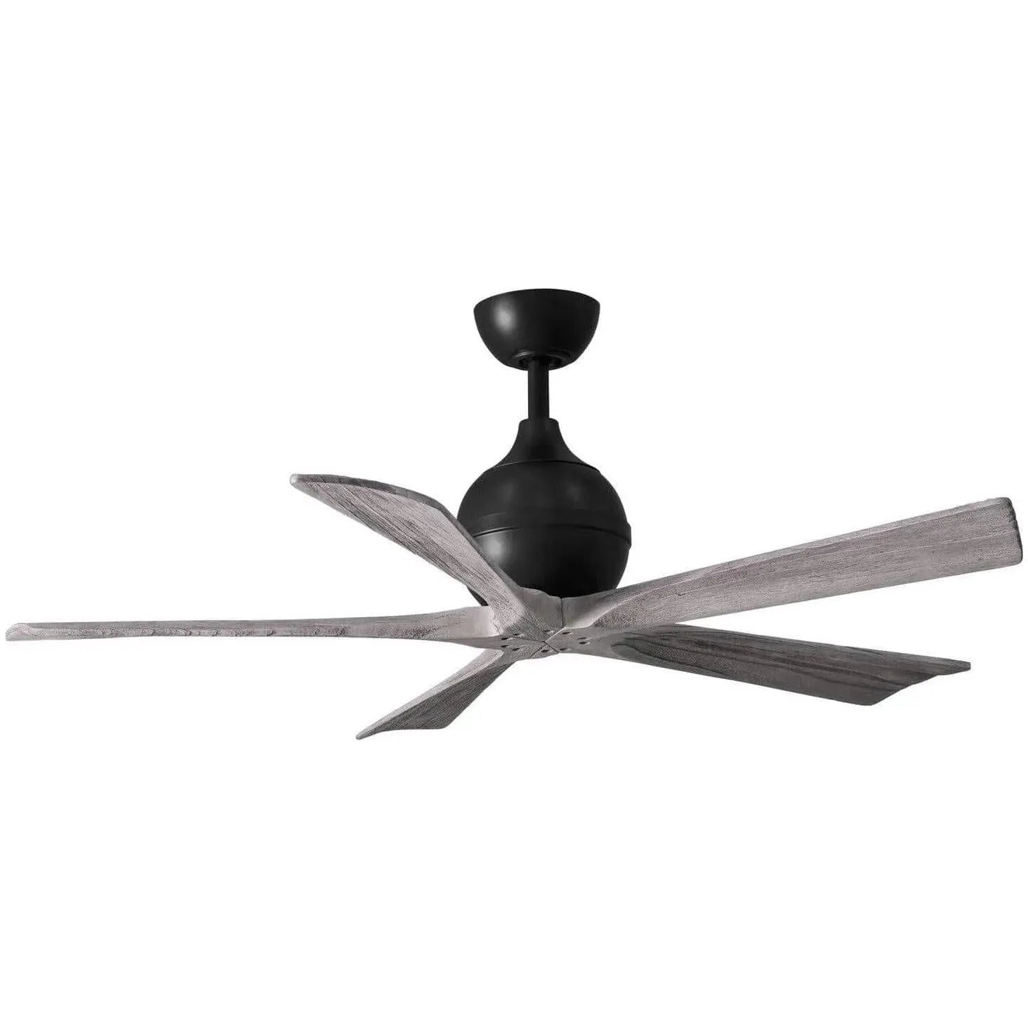 Matthews Fan Company - Irene 5 Ceiling Fan - IR5-BK-BW-52 | Montreal Lighting & Hardware