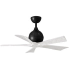 Matthews Fan Company - Irene 5 Ceiling Fan - IR5-BK-MWH-42 | Montreal Lighting & Hardware
