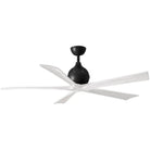 Matthews Fan Company - Irene 5 Ceiling Fan - IR5-BK-MWH-60 | Montreal Lighting & Hardware