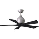 Matthews Fan Company - Irene 5 Ceiling Fan - IR5-BN-BK-42 | Montreal Lighting & Hardware