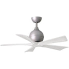 Matthews Fan Company - Irene 5 Ceiling Fan - IR5-BN-MWH-42 | Montreal Lighting & Hardware