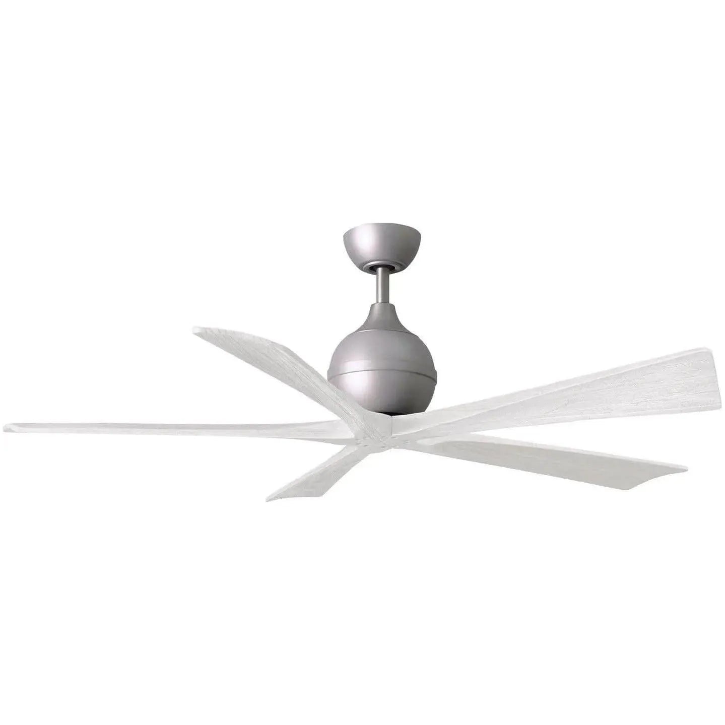 Matthews Fan Company - Irene 5 Ceiling Fan - IR5-BN-MWH-60 | Montreal Lighting & Hardware