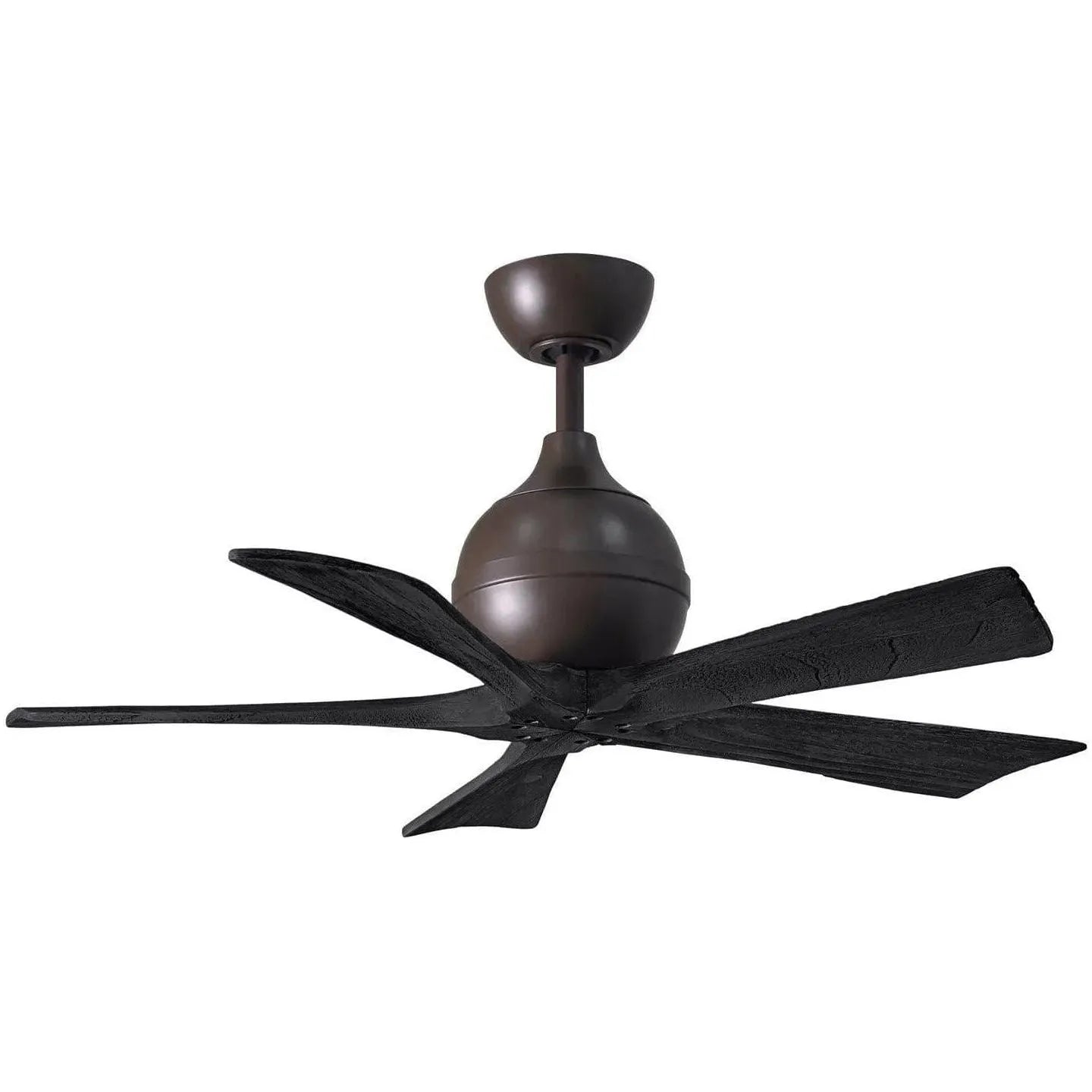 Matthews Fan Company - Irene 5 Ceiling Fan - IR5-TB-BK-42 | Montreal Lighting & Hardware
