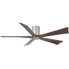 Matthews Fan Company - Irene 5 Hugger Ceiling Fan with Light Kit - IR5HLK-BN-WA-60 | Montreal Lighting & Hardware