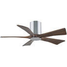 Matthews Fan Company - Irene 5 Hugger Ceiling Fan with Light Kit - IR5HLK-CR-WA-42 | Montreal Lighting & Hardware
