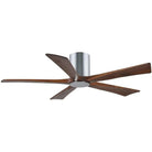 Matthews Fan Company - Irene 5 Hugger Ceiling Fan with Light Kit - IR5HLK-CR-WA-52 | Montreal Lighting & Hardware
