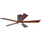 Matthews Fan Company - Irene 5 Hugger Ceiling Fan with Light Kit - IR5HLK-TB-WA-52 | Montreal Lighting & Hardware