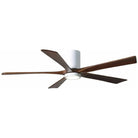 Matthews Fan Company - Irene 5 Hugger Ceiling Fan with Light Kit - IR5HLK-WH-WA-60 | Montreal Lighting & Hardware