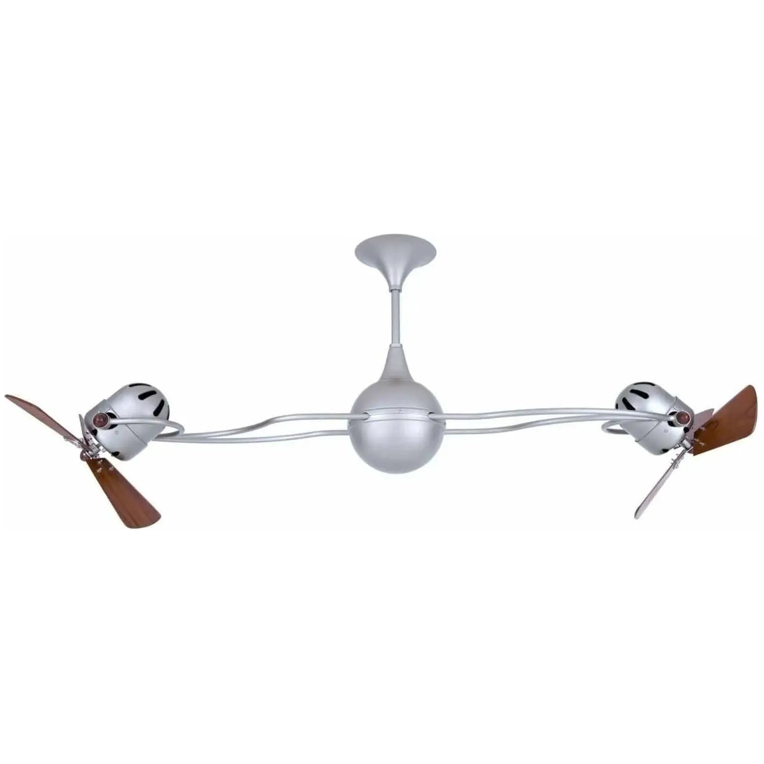 Matthews Fan Company - Italo Ventania Ceiling Fan, Damp Rated - IV-BN-WD-DAMP | Montreal Lighting & Hardware