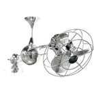 Matthews Fan Company - Italo Ventania Ceiling Fan, Damp Rated - IV-CR-MTL-DAMP | Montreal Lighting & Hardware