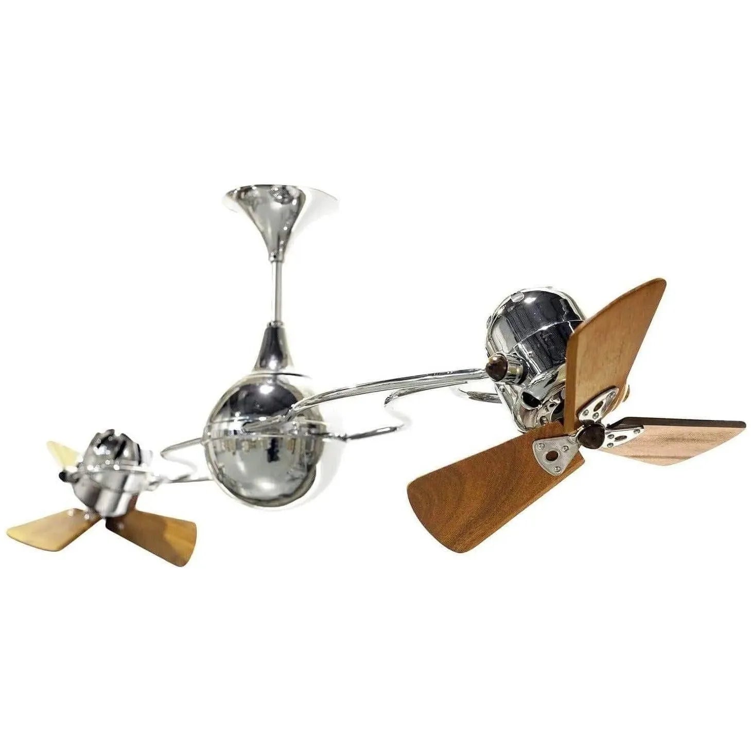 Matthews Fan Company - Italo Ventania Ceiling Fan, Damp Rated - IV-CR-WD-DAMP | Montreal Lighting & Hardware