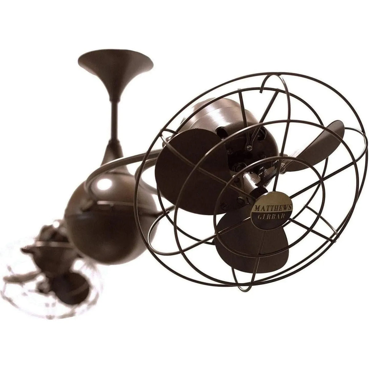 Matthews Fan Company - Italo Ventania Ceiling Fan - IV-BZZT-MTL | Montreal Lighting & Hardware