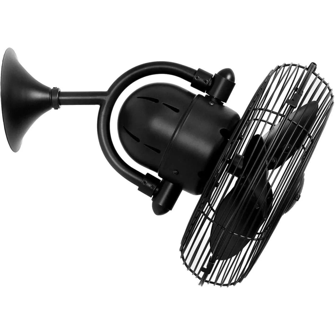 Matthews Fan Company - Kaye Wall or Ceiling Fan - KC-BK | Montreal Lighting & Hardware