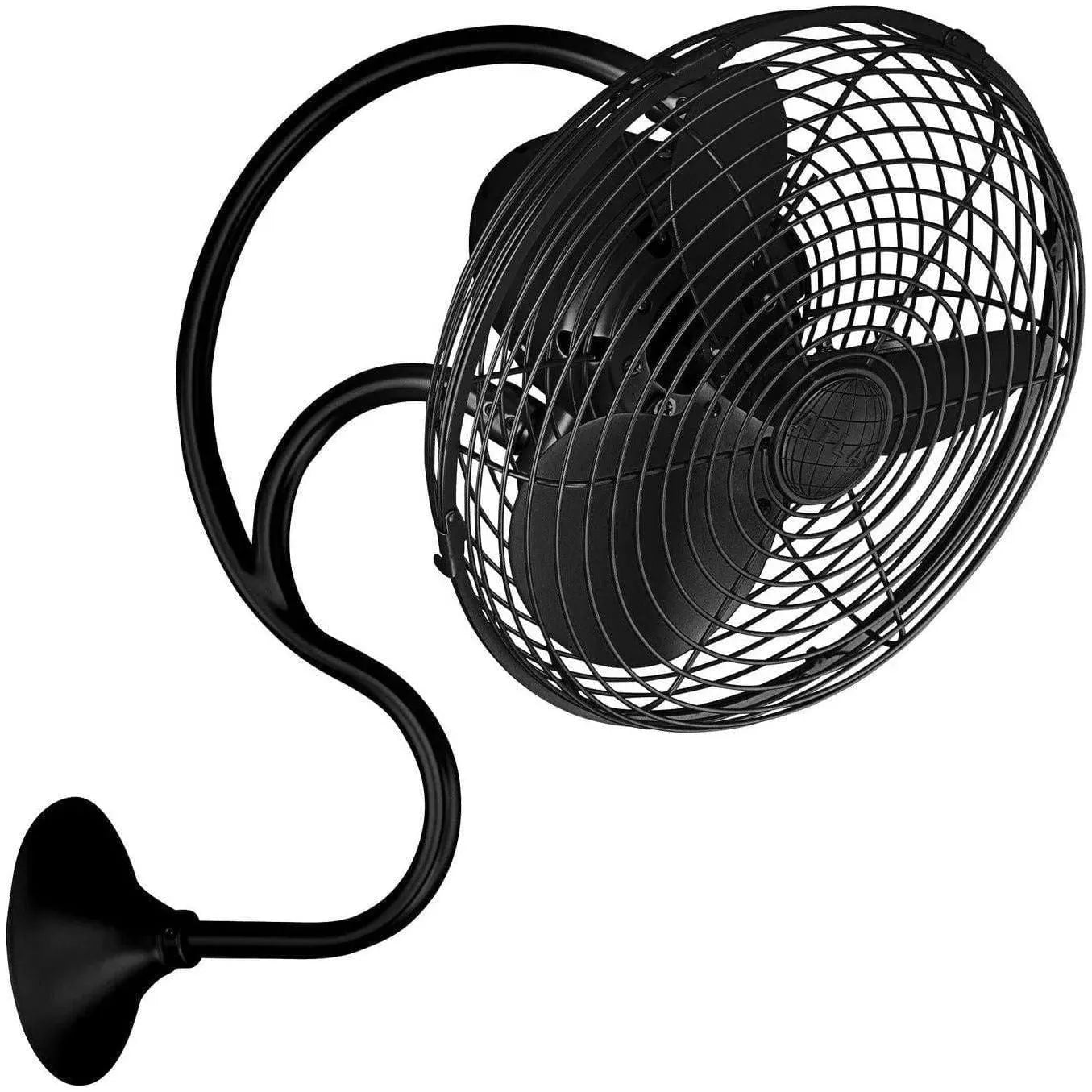 Matthews Fan Company - Melody Wall Fan - ME-BK | Montreal Lighting & Hardware