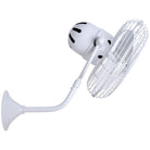 Matthews Fan Company - Michelle Parede Wall Fan - MP-WH-MTL | Montreal Lighting & Hardware