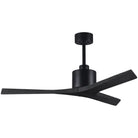 Matthews Fan Company - Mollywood Ceiling Fan - MW-BK-BK-52 | Montreal Lighting & Hardware