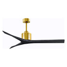 Matthews Fan Company - Mollywood Ceiling Fan - MW-BRBR-BK-60 | Montreal Lighting & Hardware
