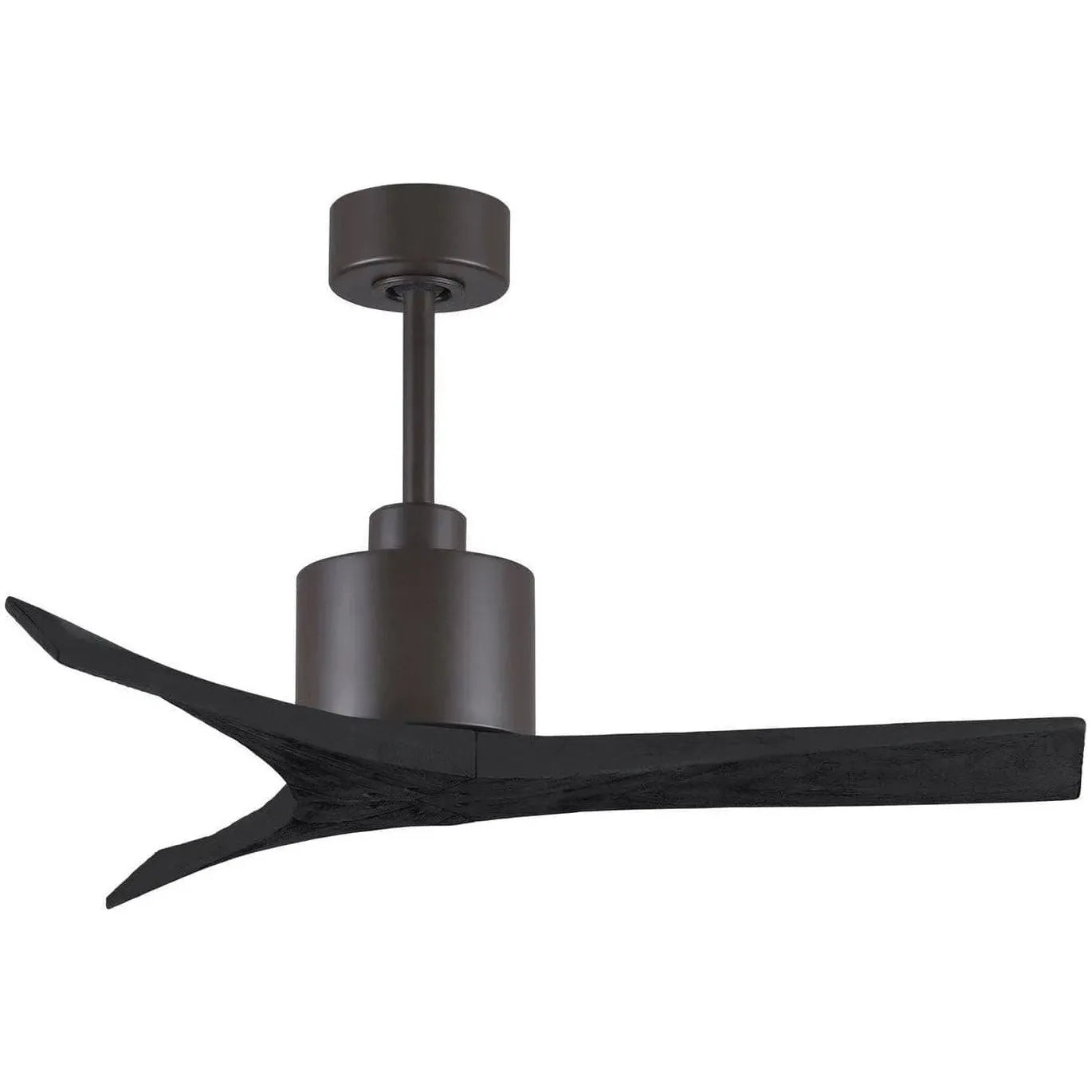 Matthews Fan Company - Mollywood Ceiling Fan - MW-TB-BK-42 | Montreal Lighting & Hardware