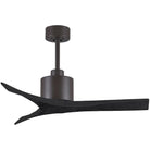 Matthews Fan Company - Mollywood Ceiling Fan - MW-TB-BK-42 | Montreal Lighting & Hardware