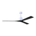 Matthews Fan Company - Nan XL Ceiling Fan - NKXL-MWH-BK-72 | Montreal Lighting & Hardware