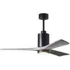 Matthews Fan Company - Patricia 3 Ceiling Fan - PA3-BK-BW-52 | Montreal Lighting & Hardware