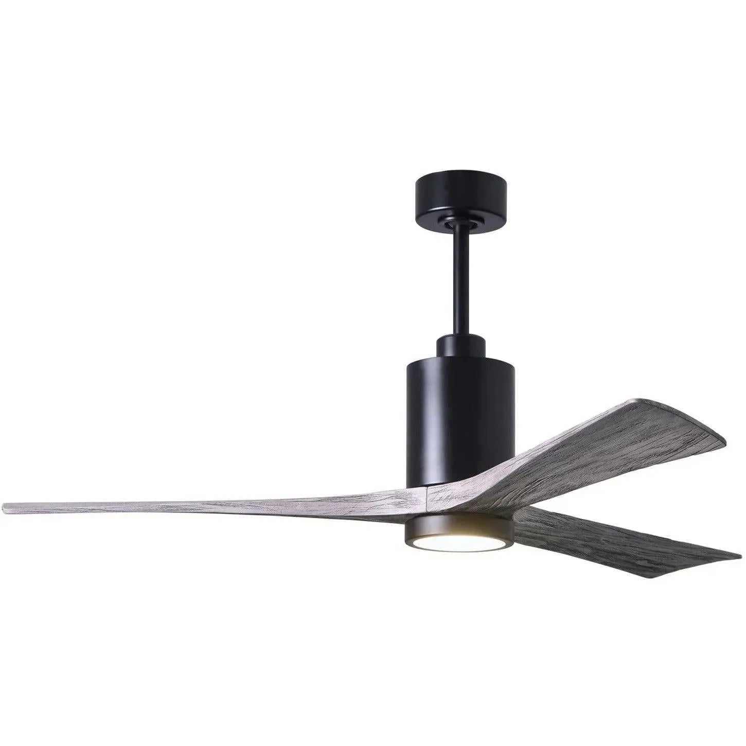 Matthews Fan Company - Patricia 3 Ceiling Fan - PA3-BK-BW-60 | Montreal Lighting & Hardware