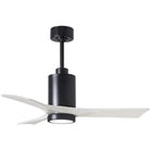 Matthews Fan Company - Patricia 3 Ceiling Fan - PA3-BK-MWH-42 | Montreal Lighting & Hardware