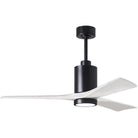 Matthews Fan Company - Patricia 3 Ceiling Fan - PA3-BK-MWH-52 | Montreal Lighting & Hardware