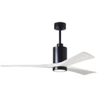Matthews Fan Company - Patricia 3 Ceiling Fan - PA3-BK-MWH-60 | Montreal Lighting & Hardware
