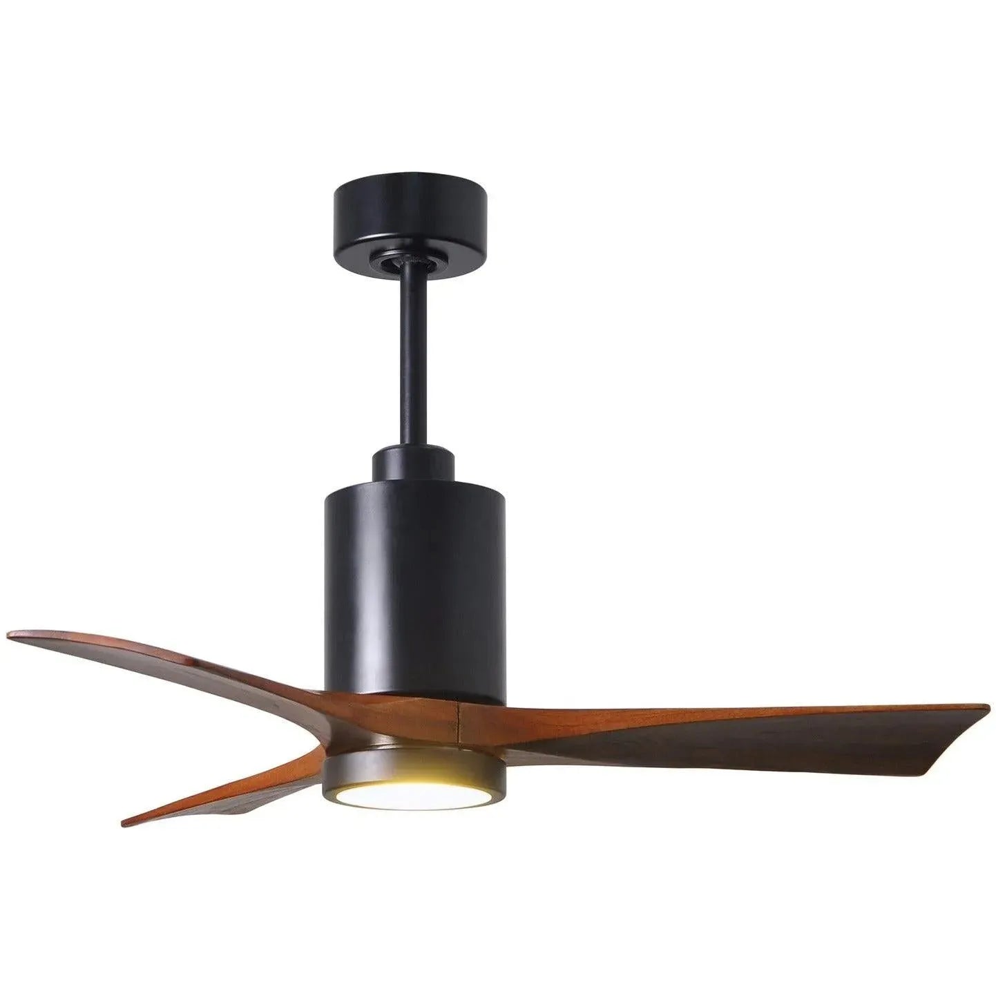 Matthews Fan Company - Patricia 3 Ceiling Fan - PA3-BK-WA-42 | Montreal Lighting & Hardware