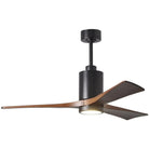 Matthews Fan Company - Patricia 3 Ceiling Fan - PA3-BK-WA-52 | Montreal Lighting & Hardware