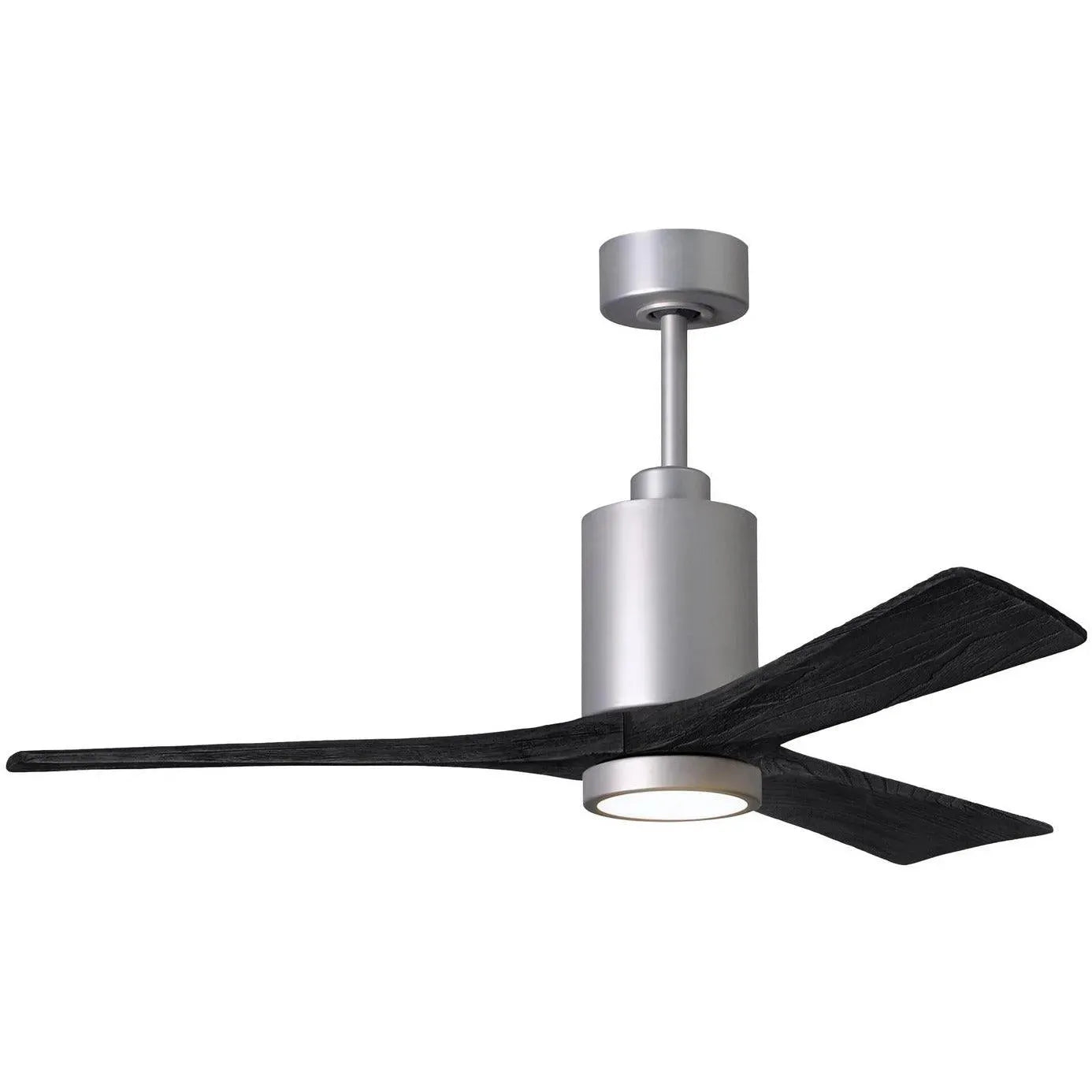Matthews Fan Company - Patricia 3 Ceiling Fan - PA3-BN-BK-52 | Montreal Lighting & Hardware