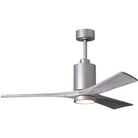 Matthews Fan Company - Patricia 3 Ceiling Fan - PA3-BN-BW-52 | Montreal Lighting & Hardware
